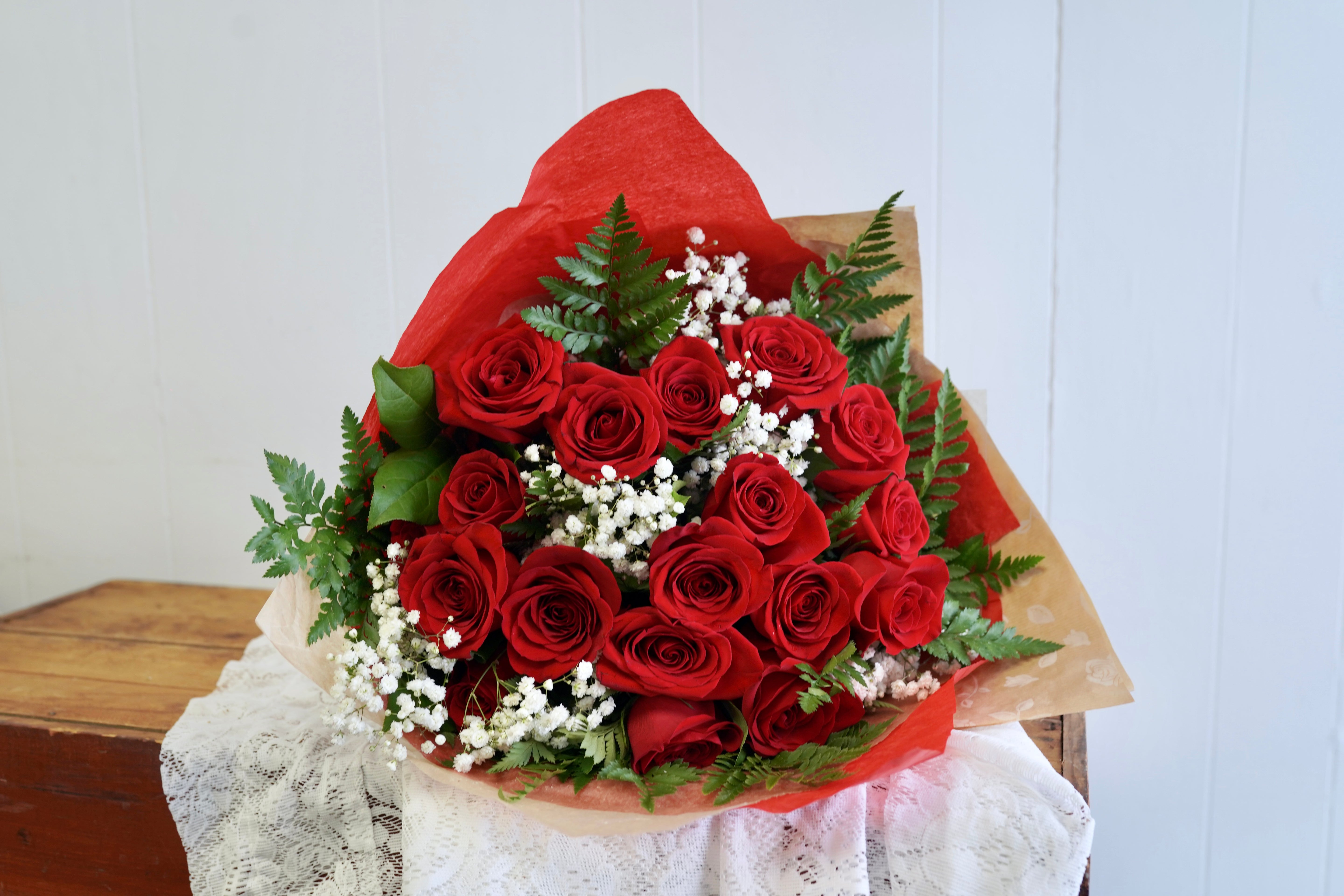 Red Rose Bunches