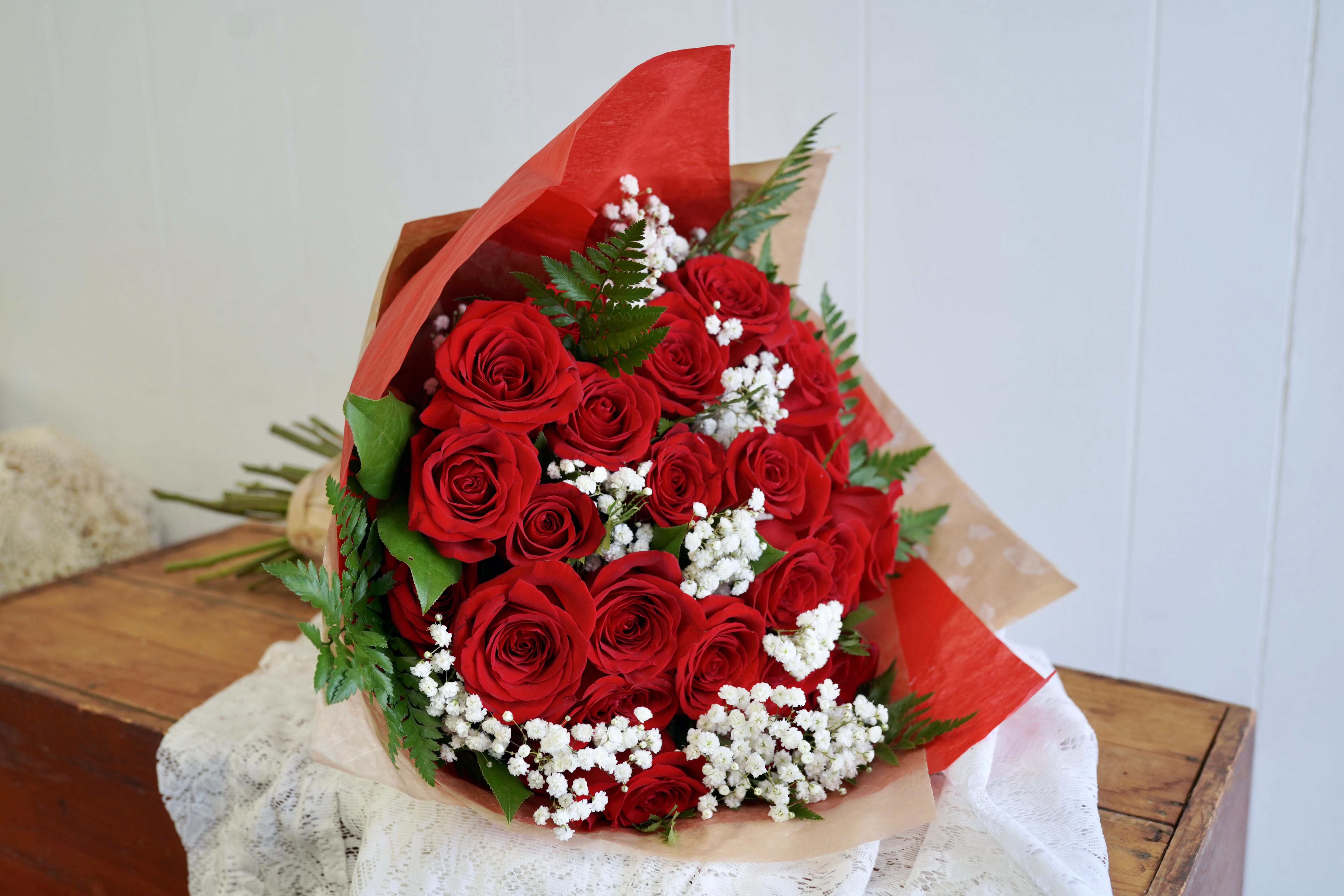 Red Rose Bunches