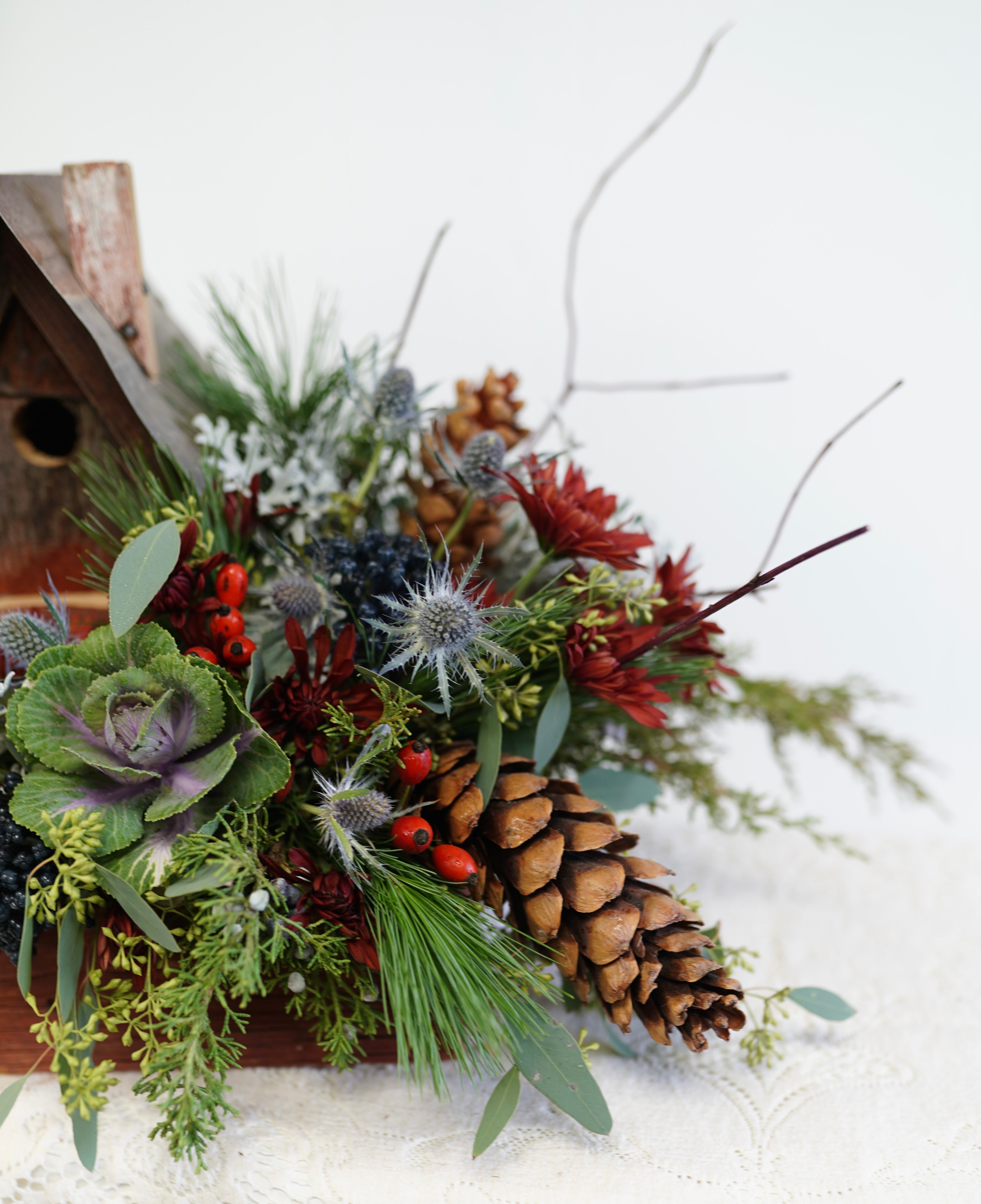 Rustic Red Birdhouse