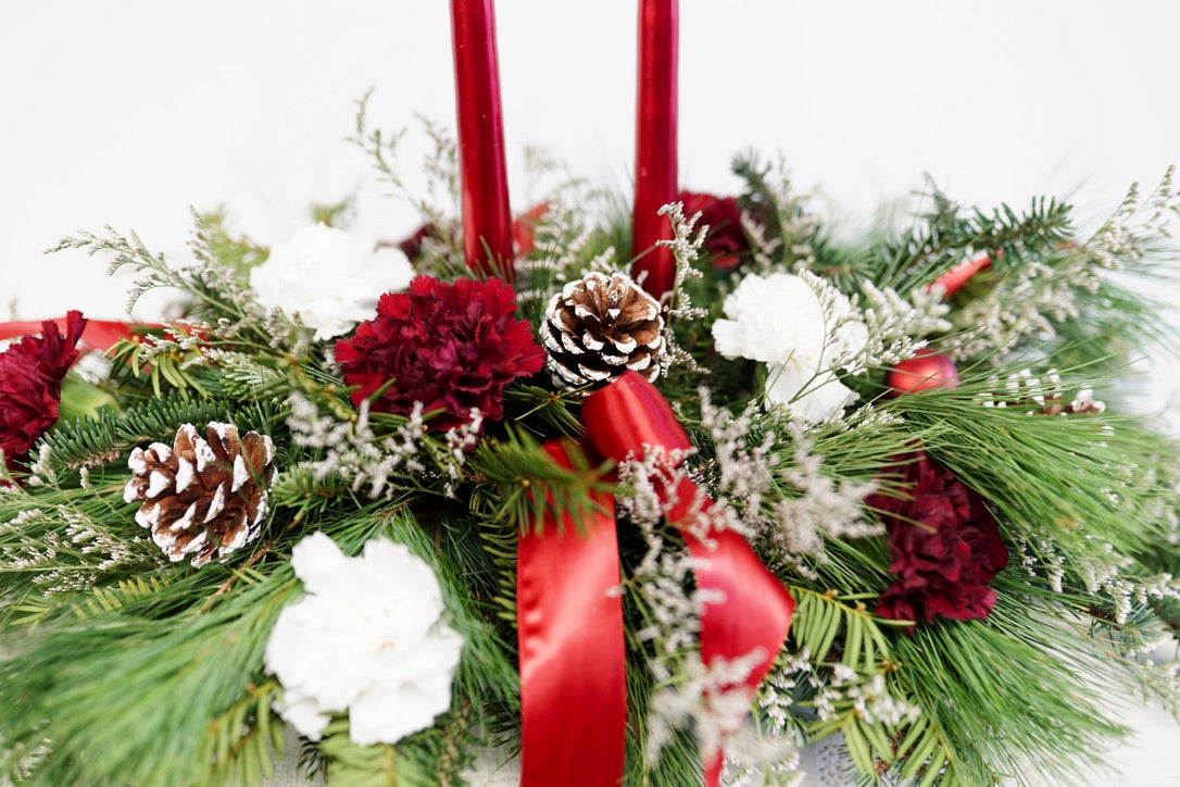 Candlelit Centrepiece