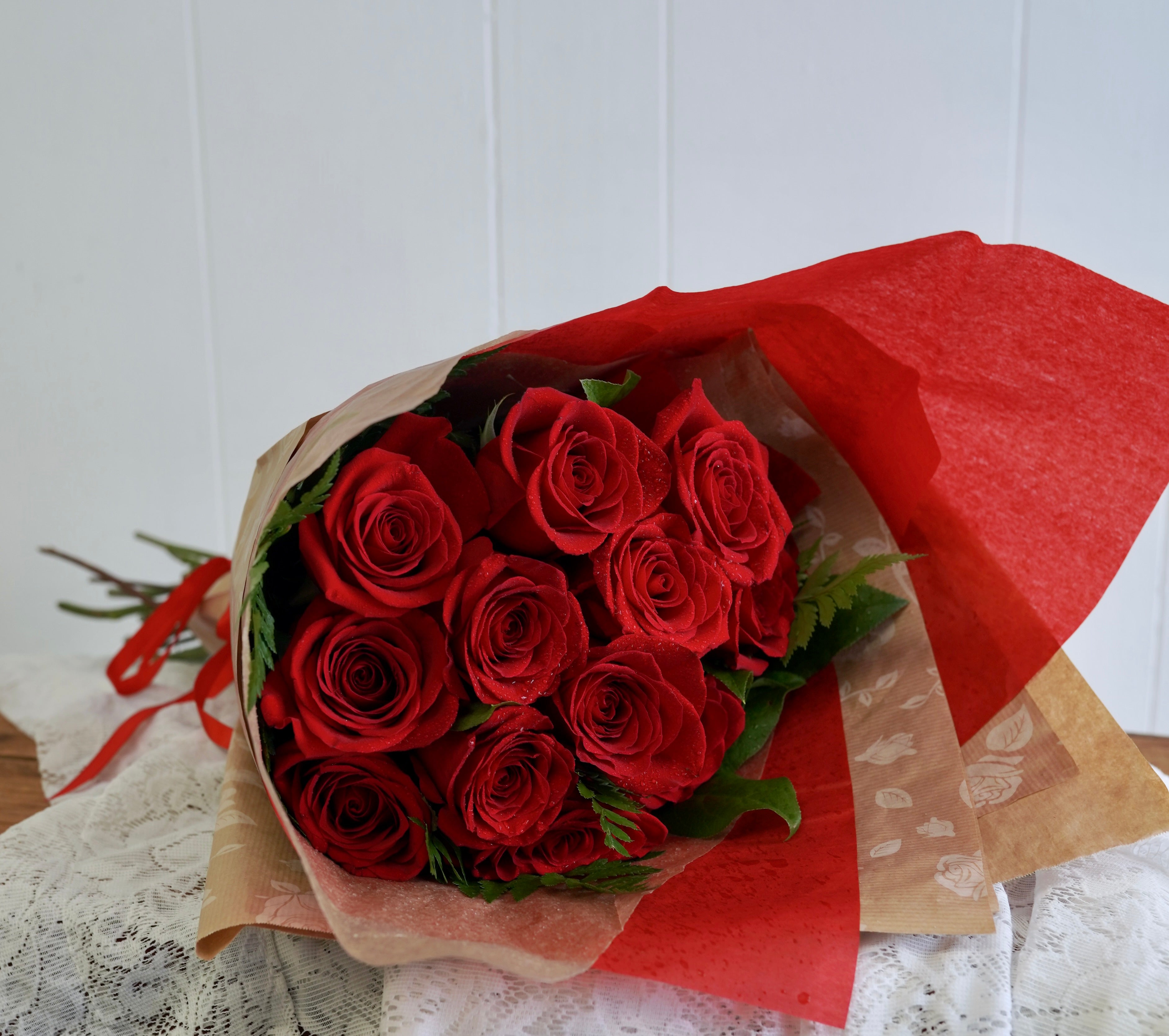 Red Rose Bunches