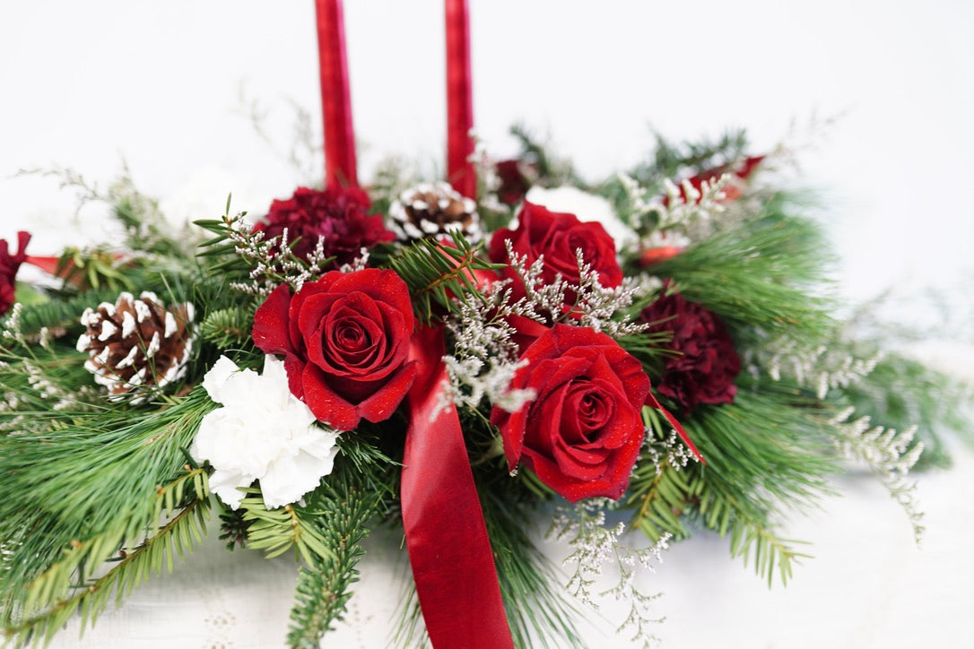 Candlelit Centrepiece