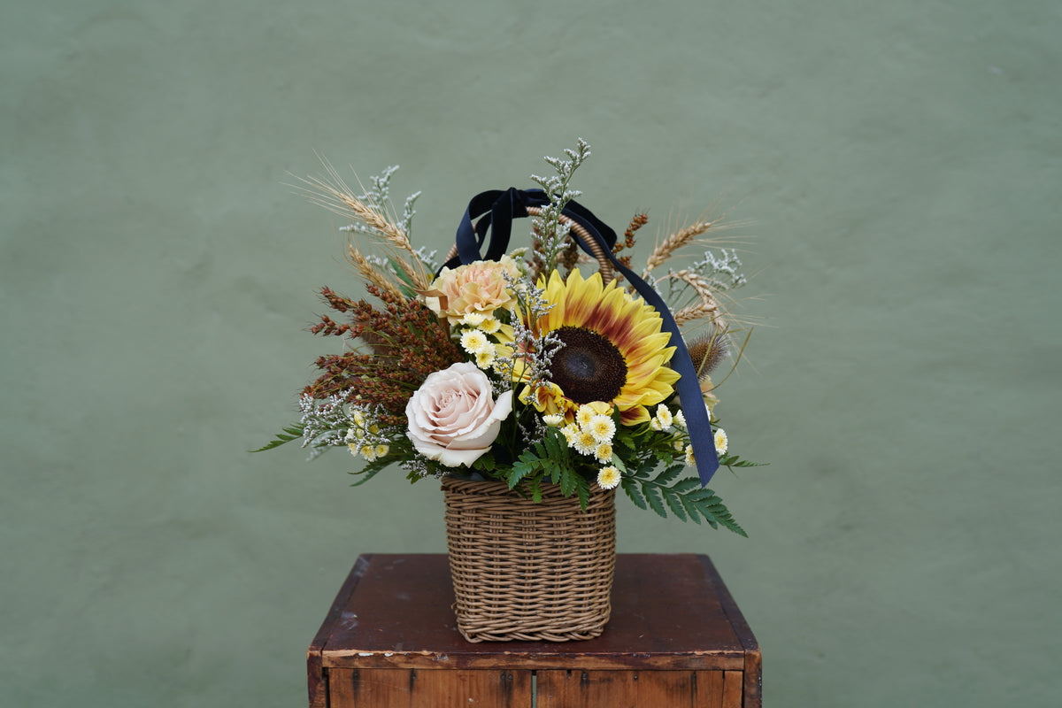 Autumn Blossoms Basket