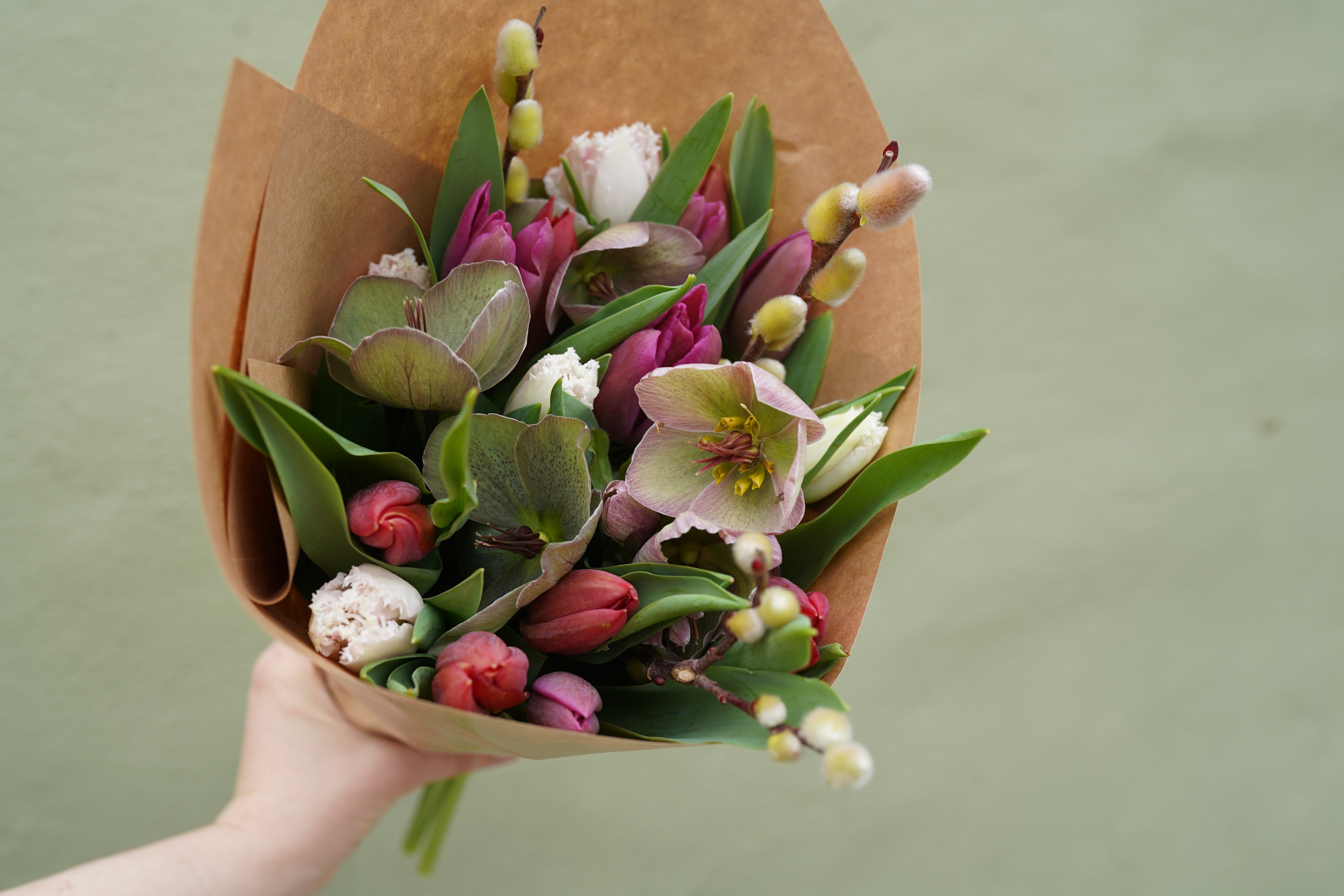 A Little Touch of Spring - Hand tied Bouquet