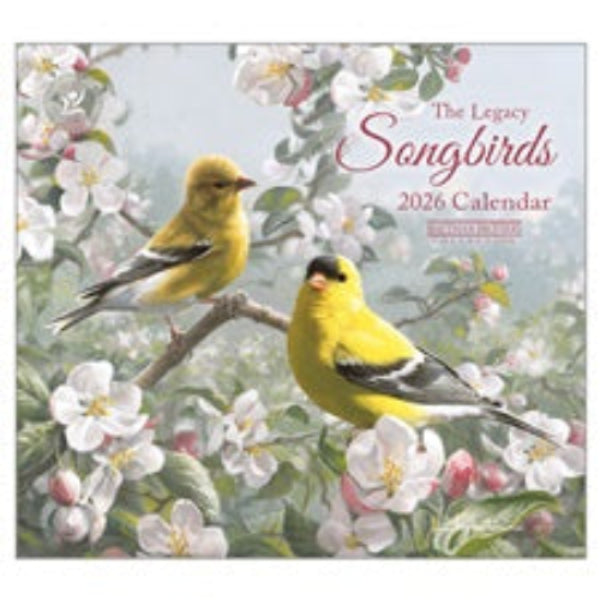 Songbirds 2026 Calendar