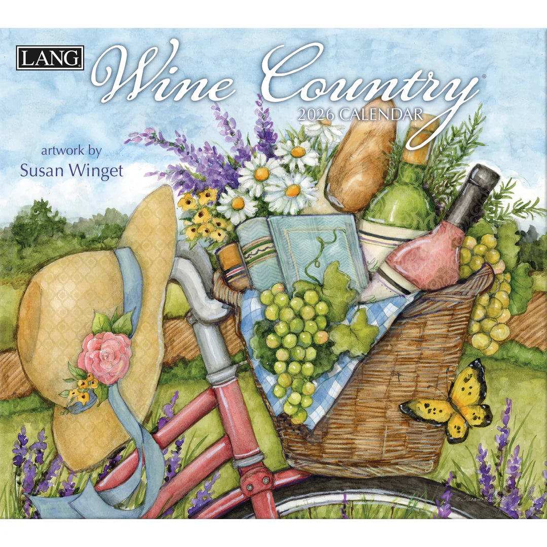 Wine Country 2026 Calendar