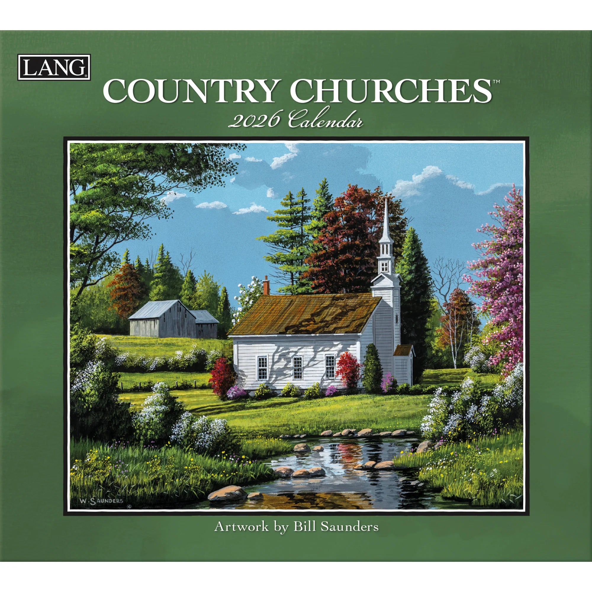 Country Churches 2026 Calendar