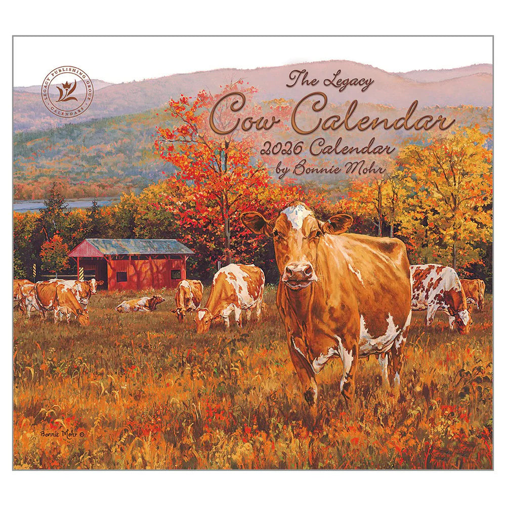 Cow Calendar 2026 Calendar