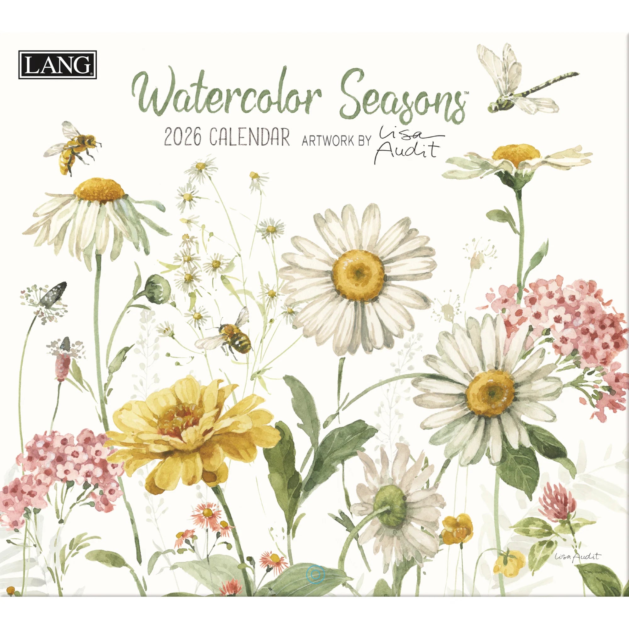 Watercolor Seasons 2026 Calendar