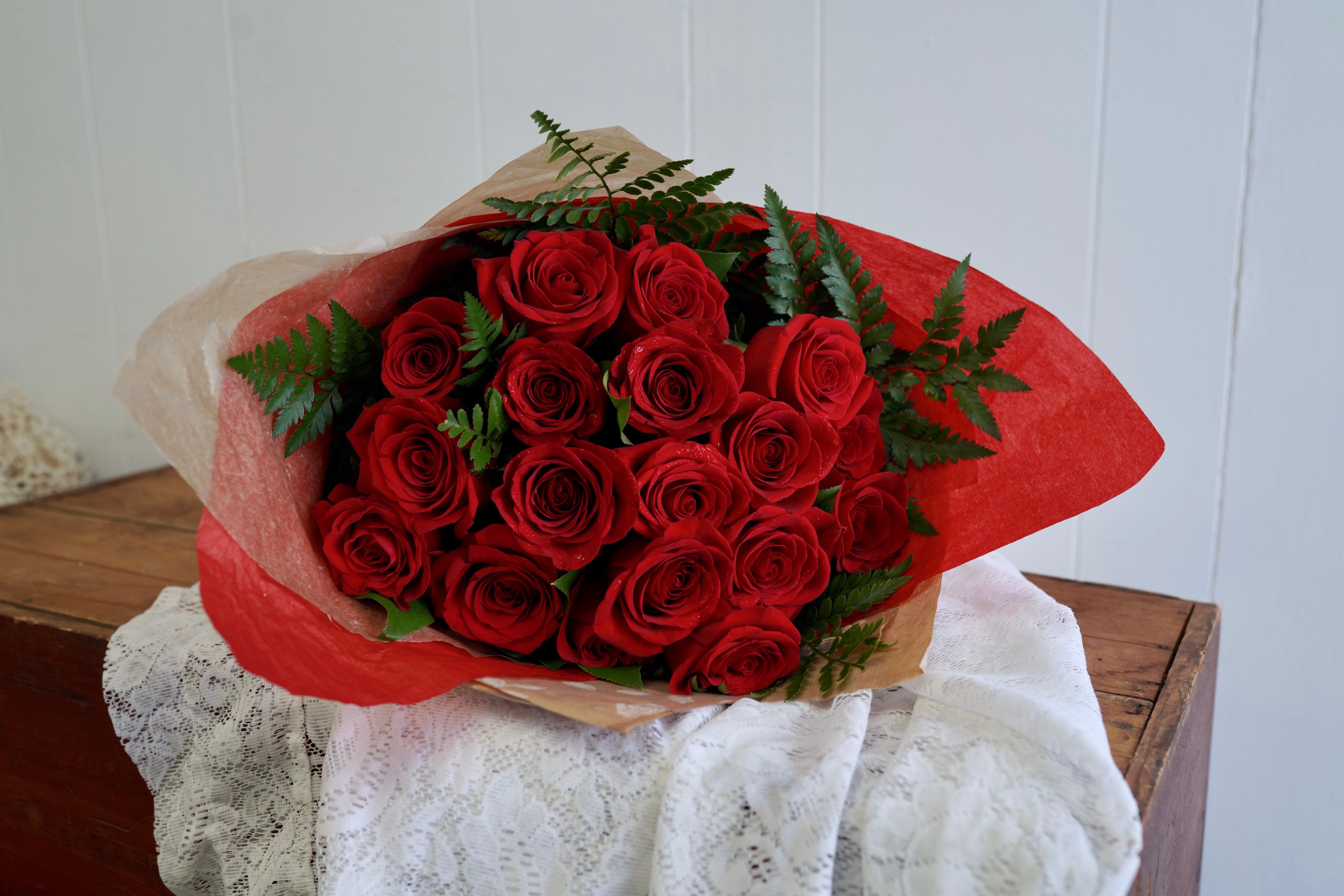 Red Rose Bunches
