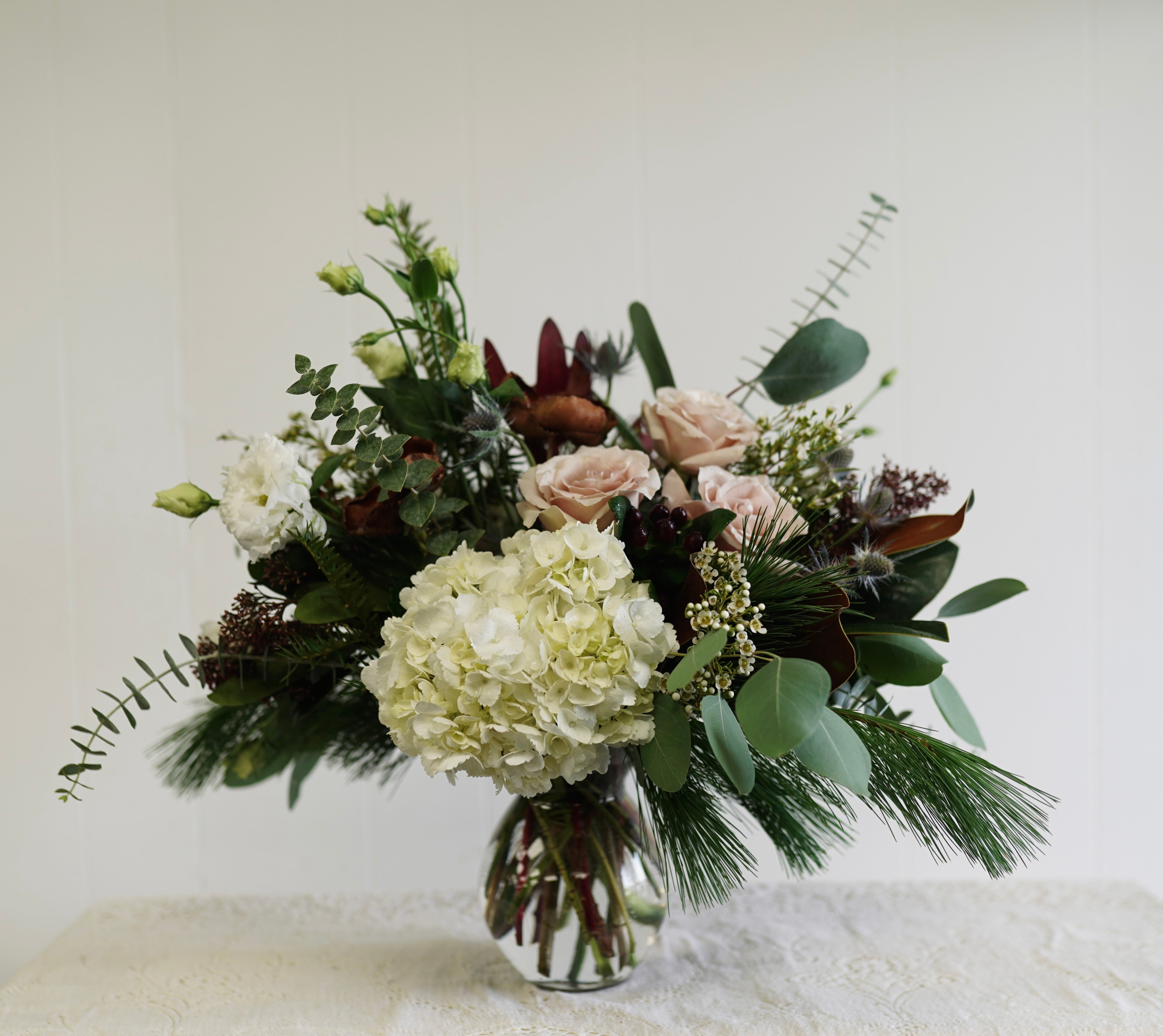 Winter Florist Choice Vase