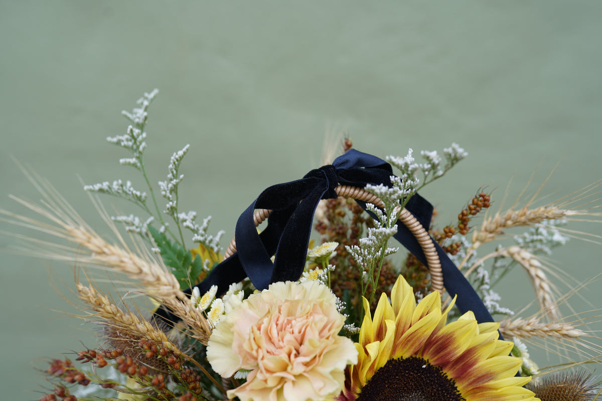 Autumn Blossoms Basket