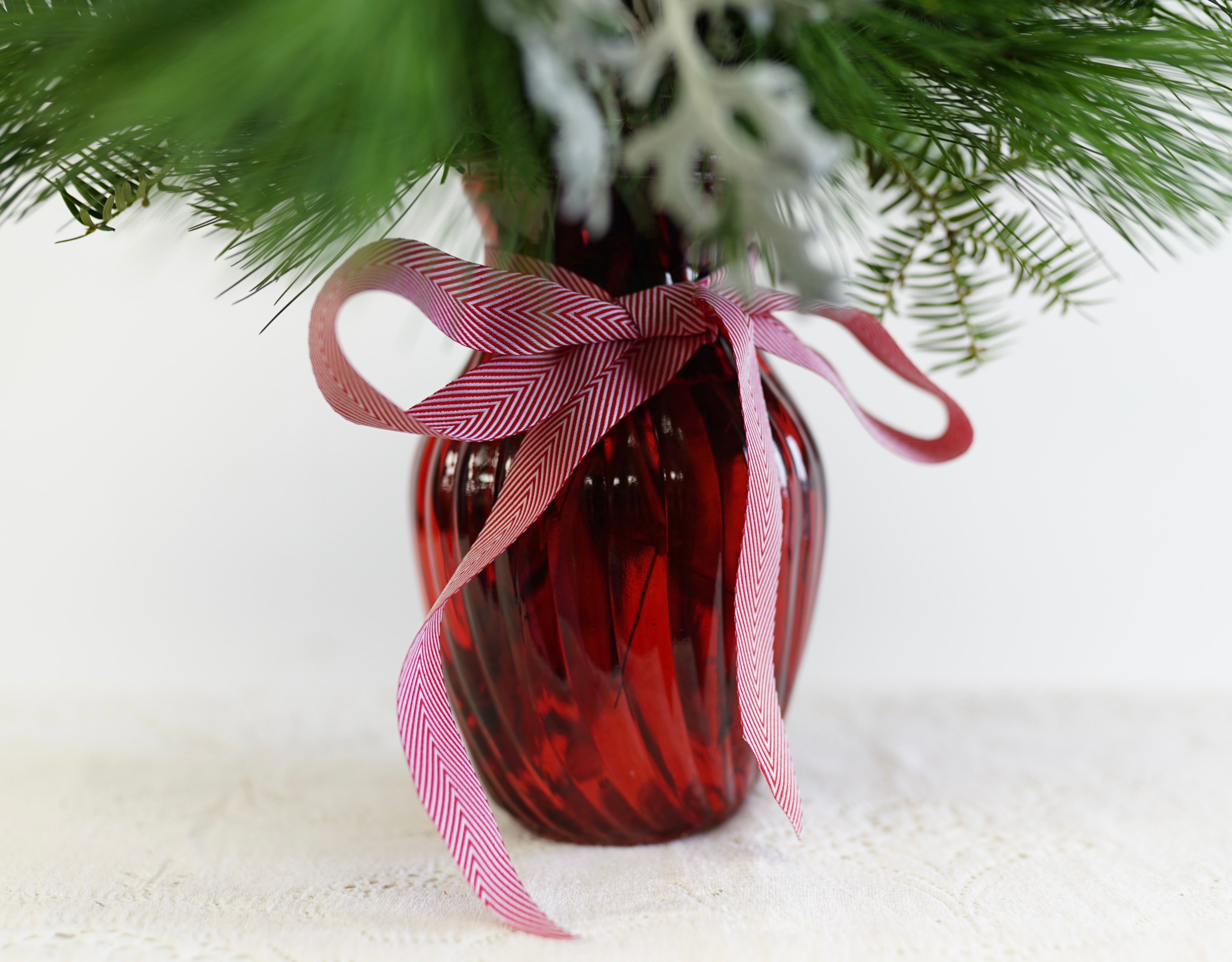 The Candy Cane Vase