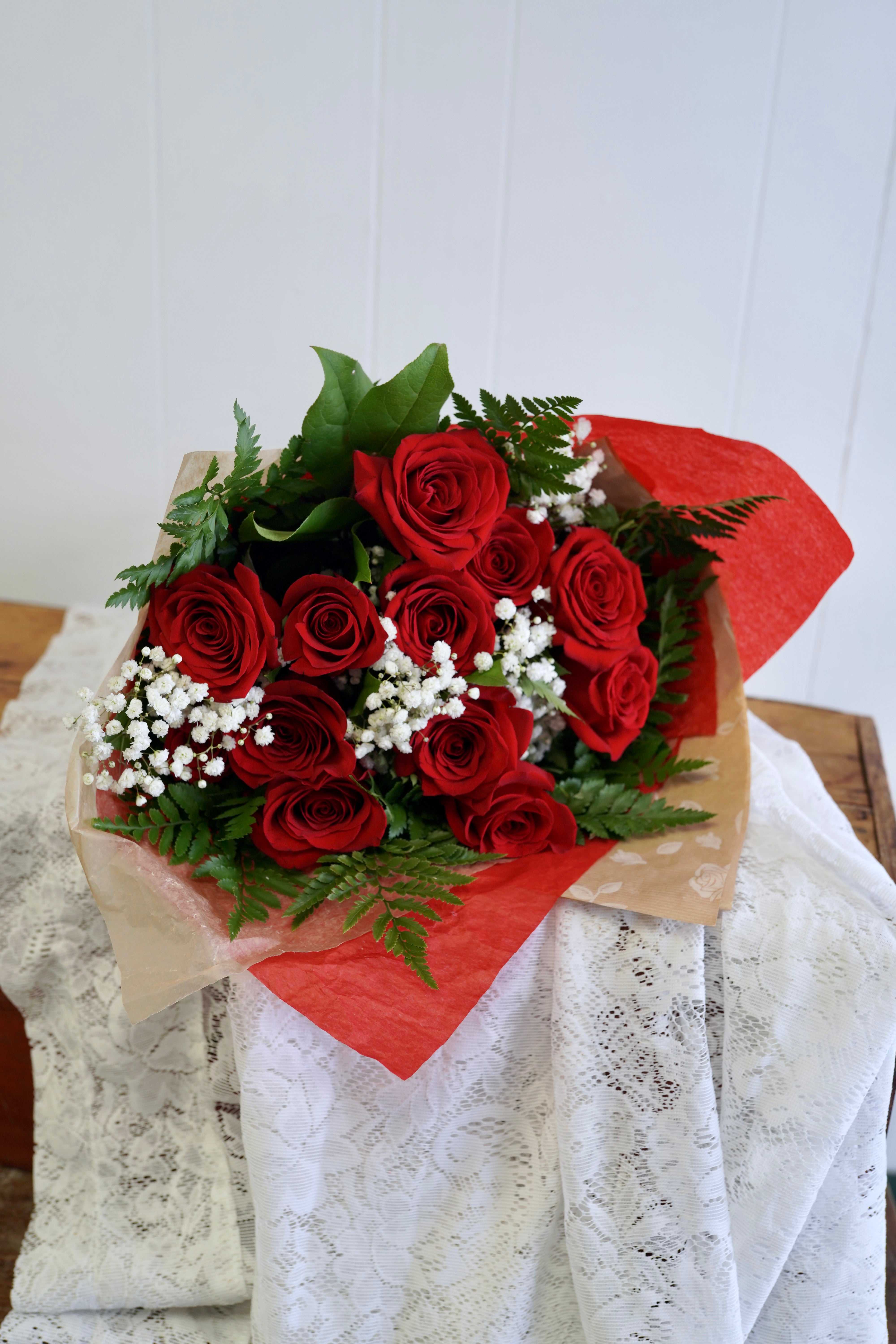 Red Rose Bunches
