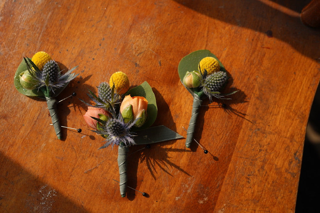 Wedding Boutonnieres, Corsages etc.