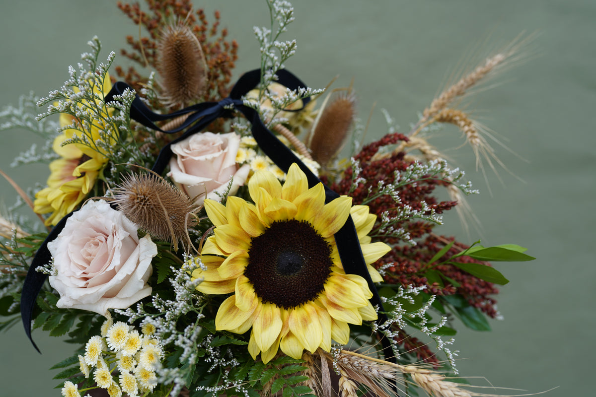 Autumn Blossoms Basket