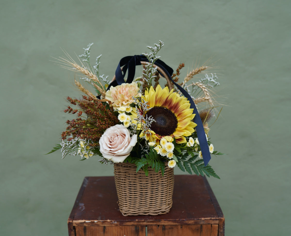 Autumn Blossoms Basket