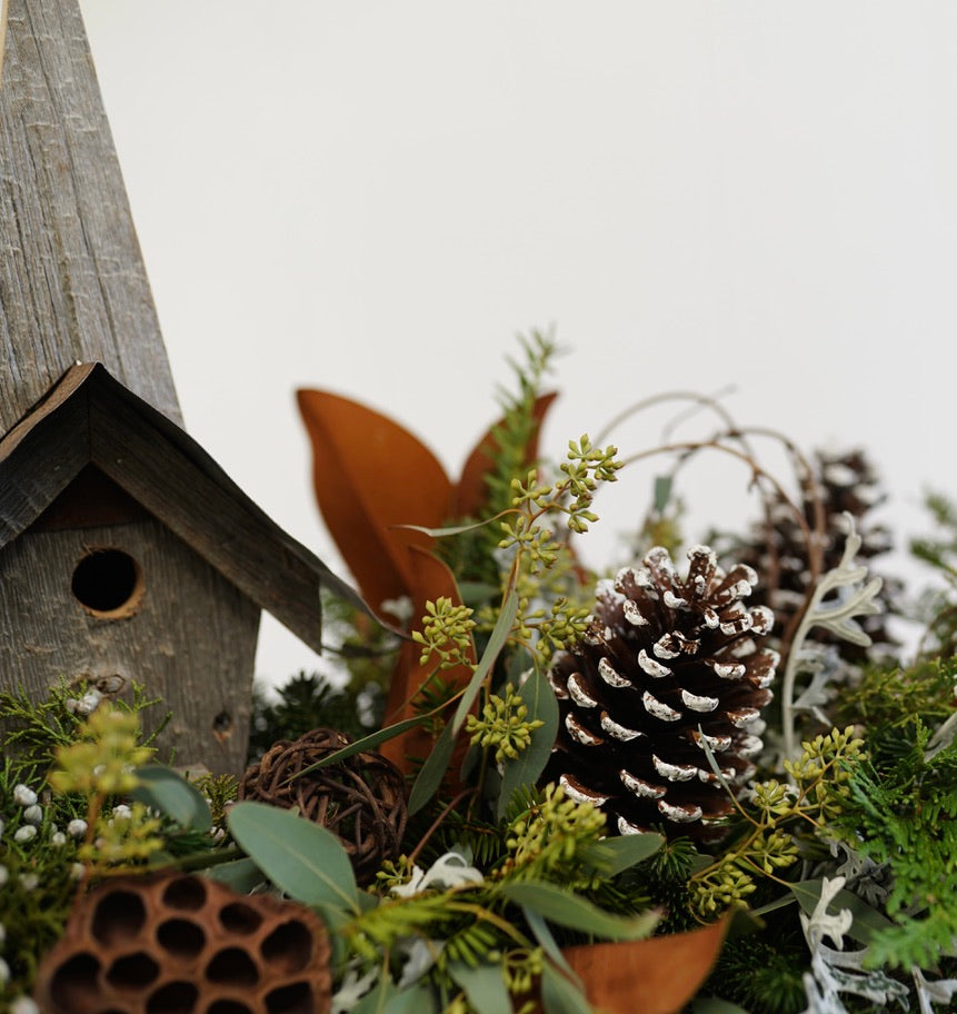 Rustic Church Birdhouse