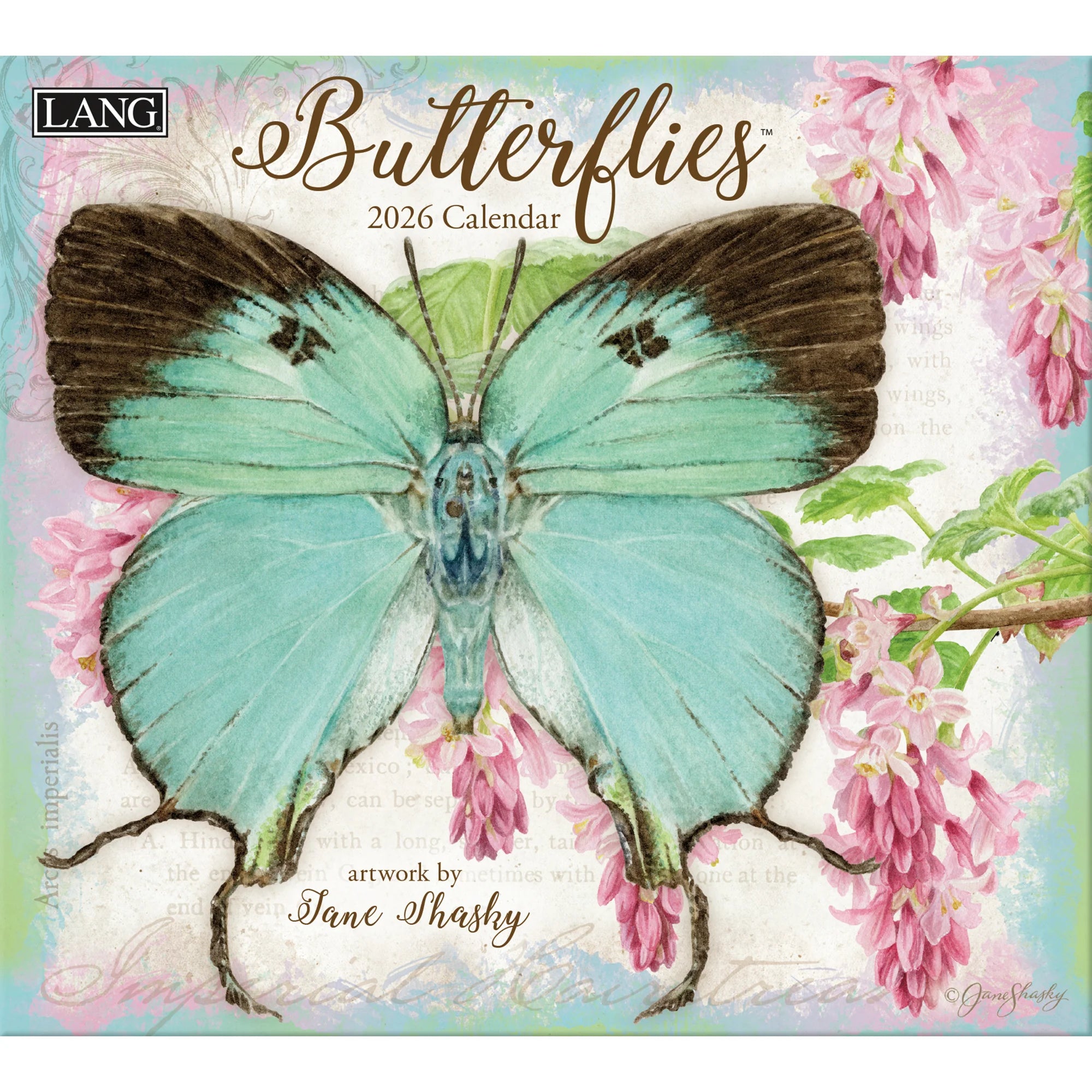 Butterflies 2026 Calendar