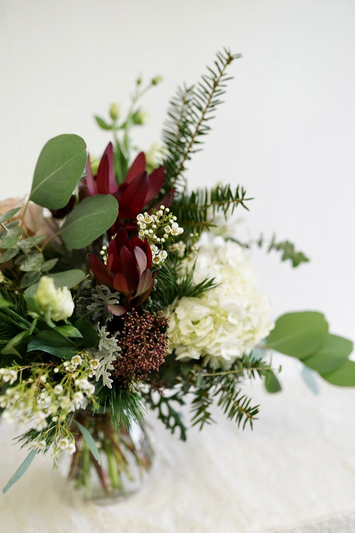 Winter Florist Choice Vase