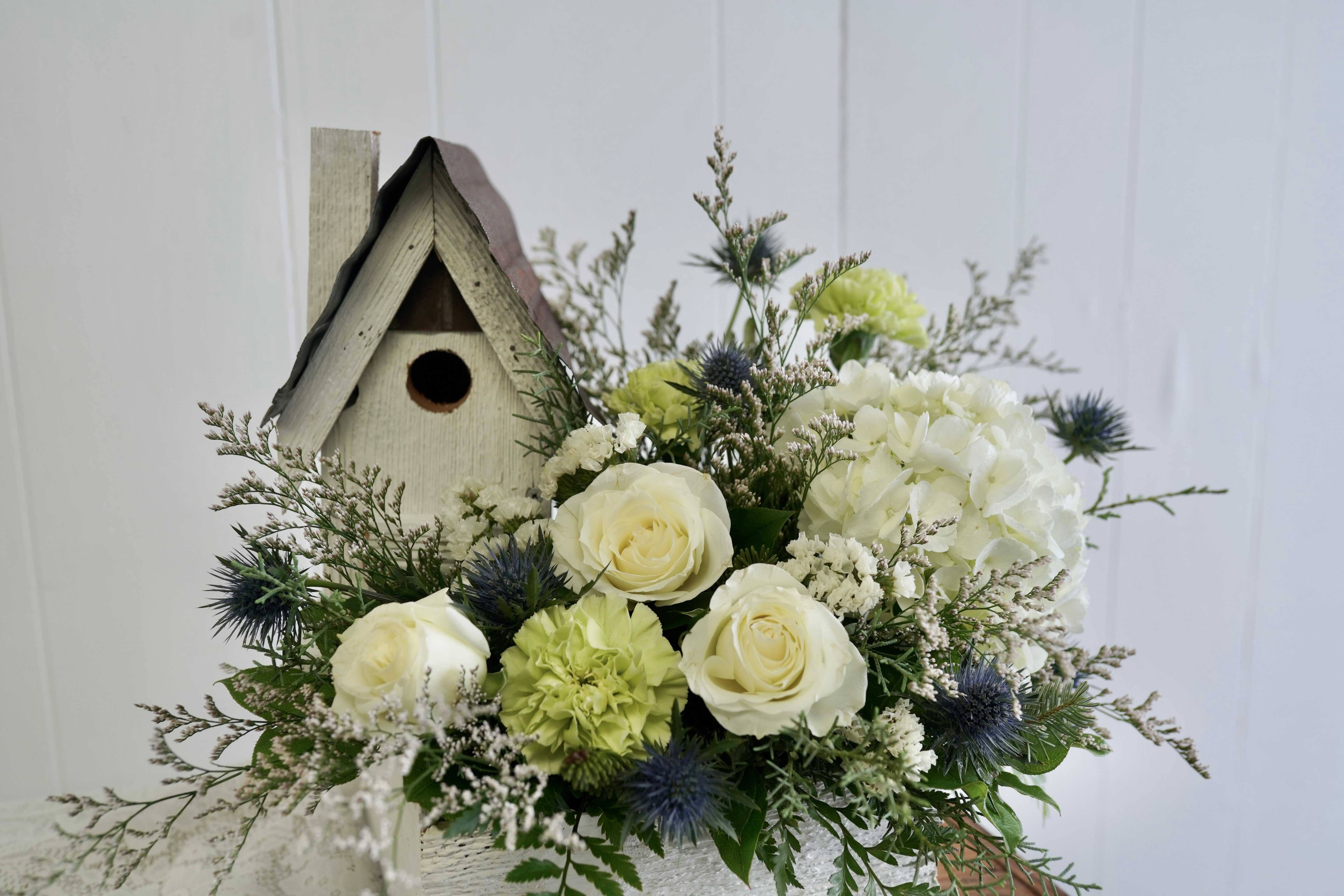 Birdhouse In Bloom