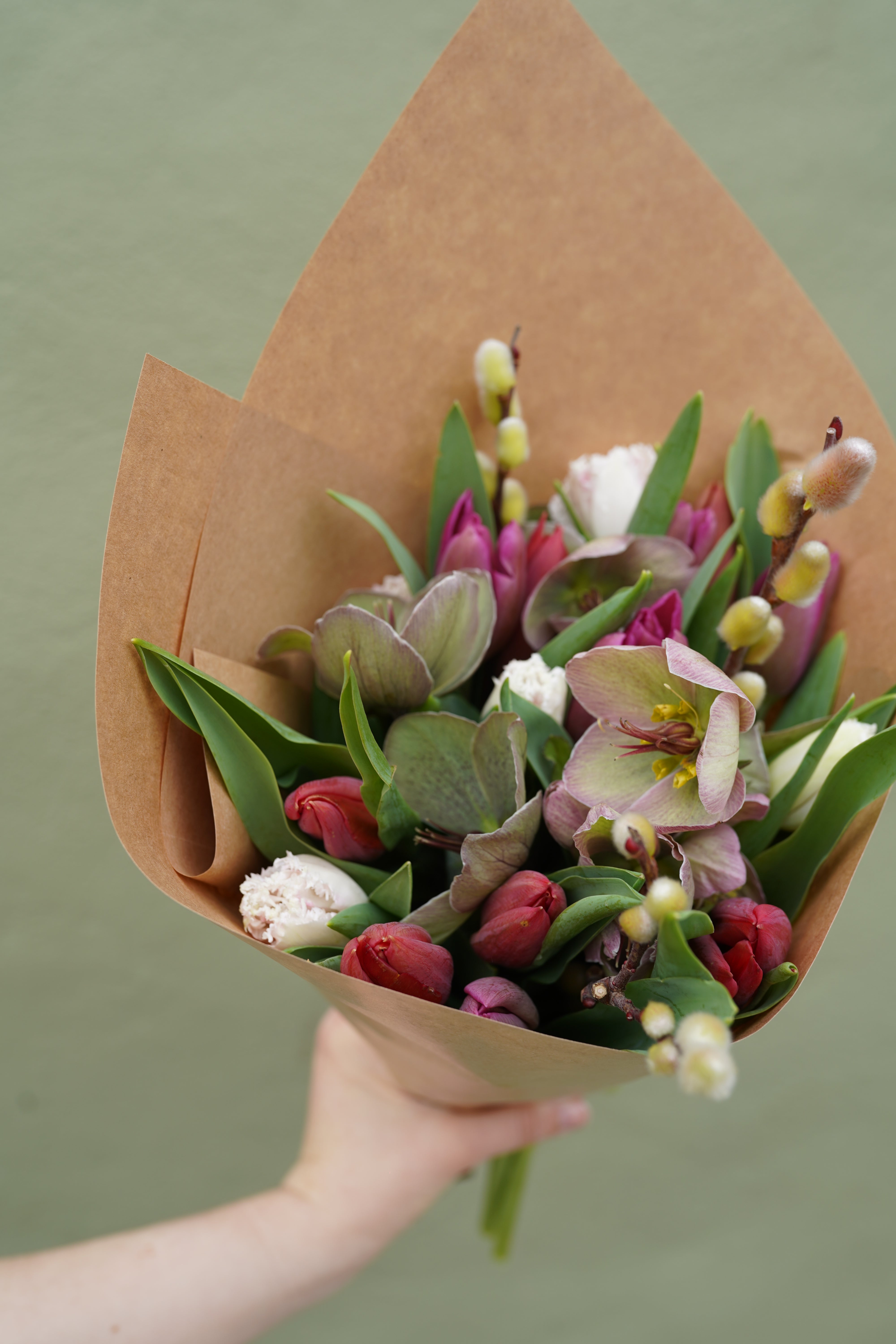 A Little Touch of Spring - Hand tied Bouquet