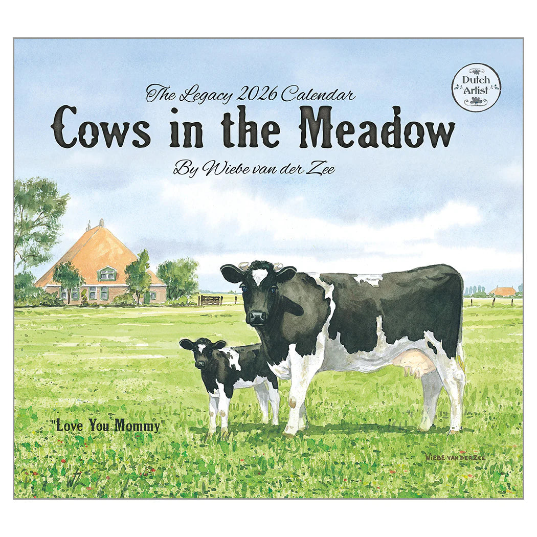 Cows in the Meadow 2026 Calendar