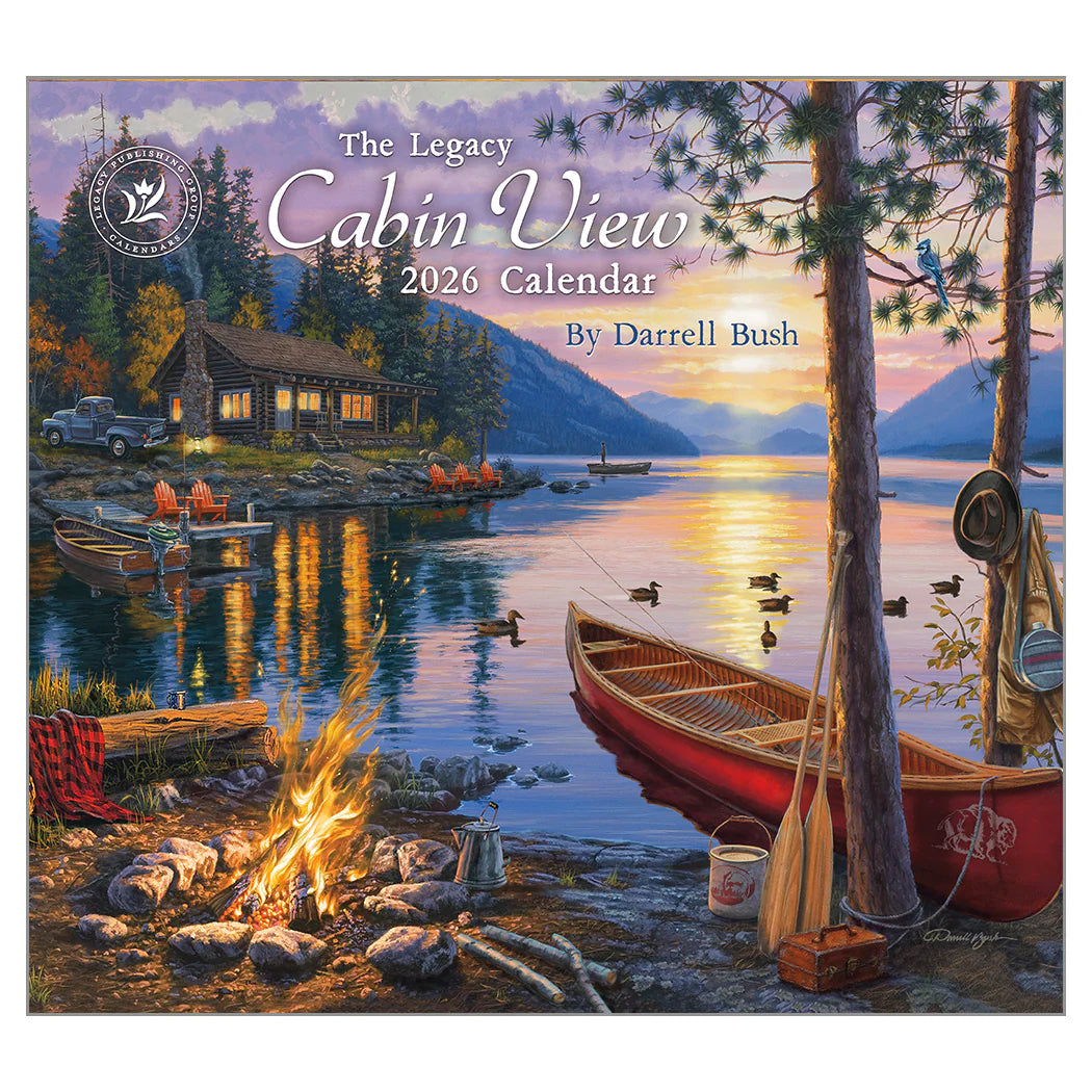 Cabin View 2026 Calendar