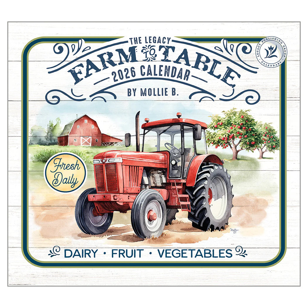 Farm to Table 2026 Calendar