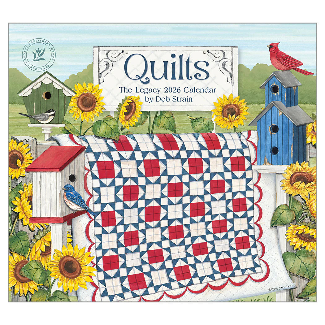 Quilts 2026 Calendar