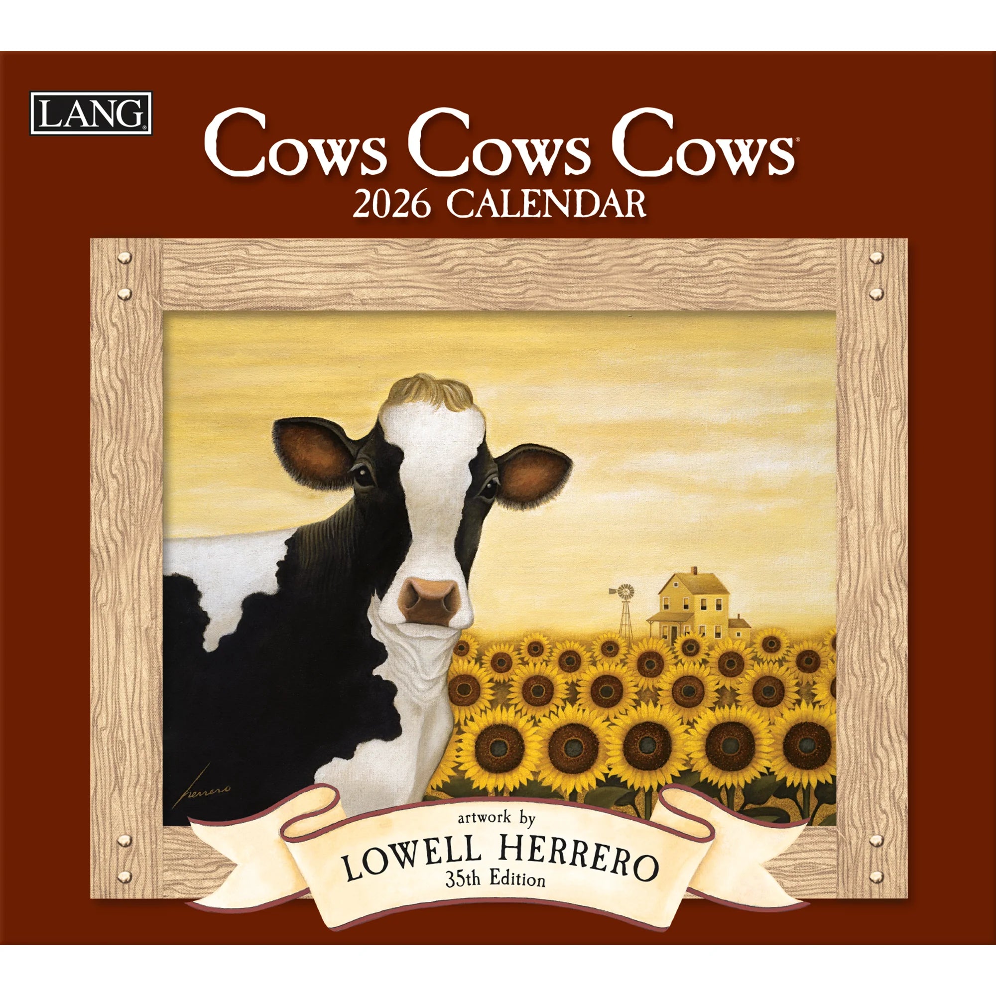 Cows, Cows, Cows 2026 Calendar