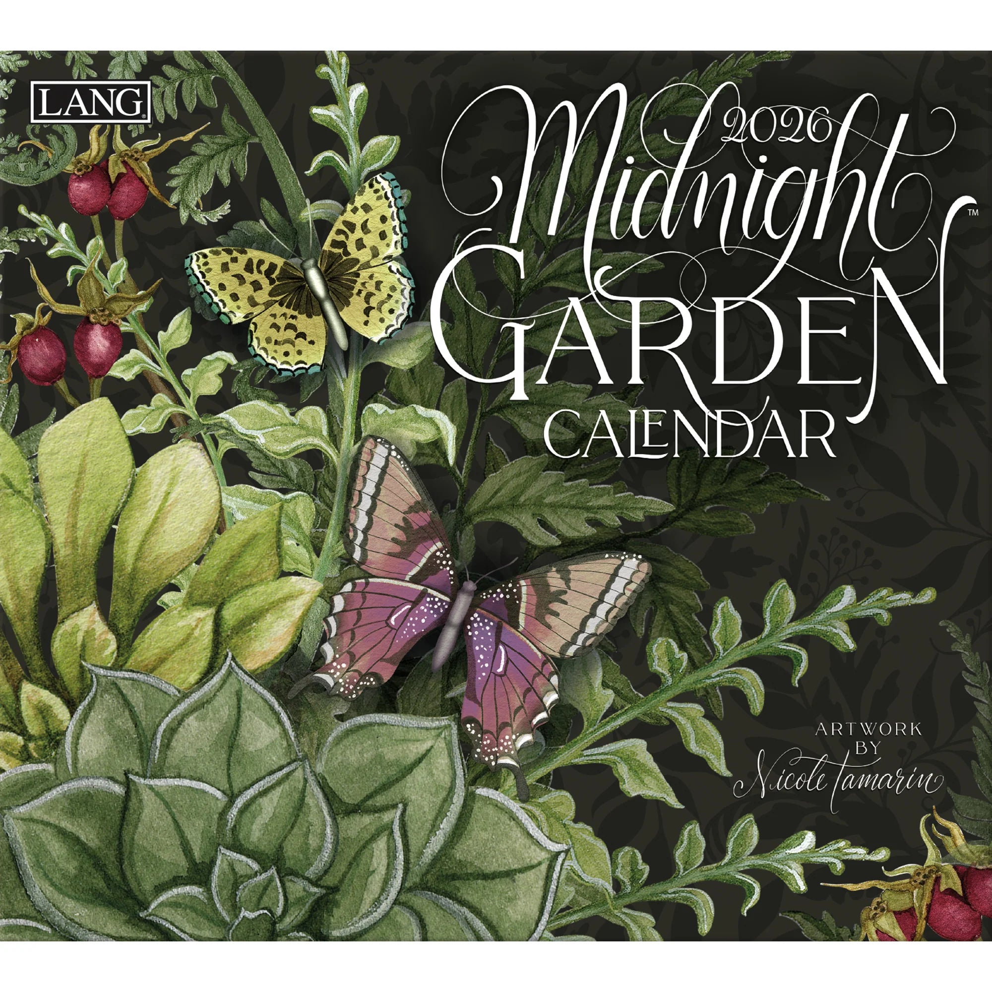 Midnight Garden 2026 Calendar